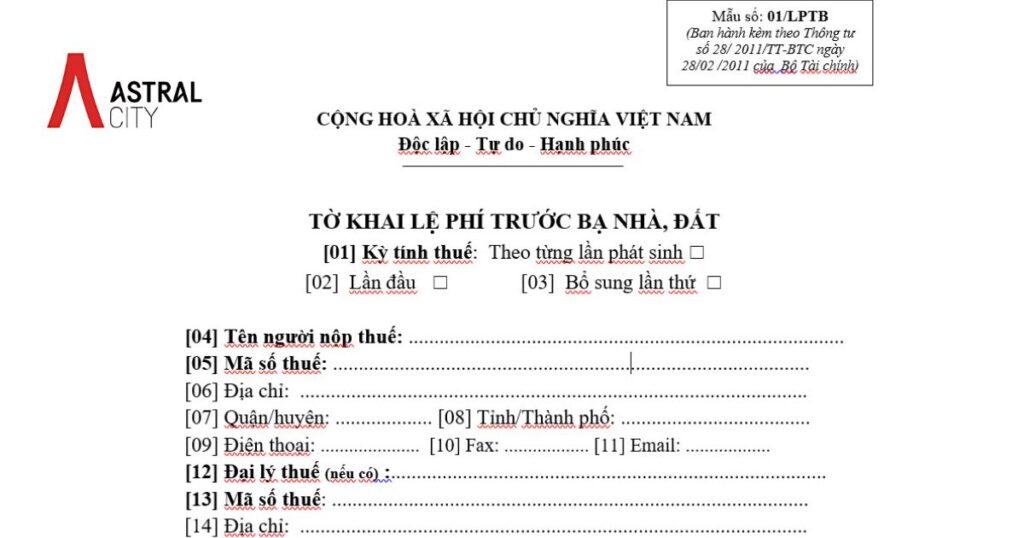 Lệ phí mua bán nhà đất quan trọng đầu tiên là lệ phí nhà đất